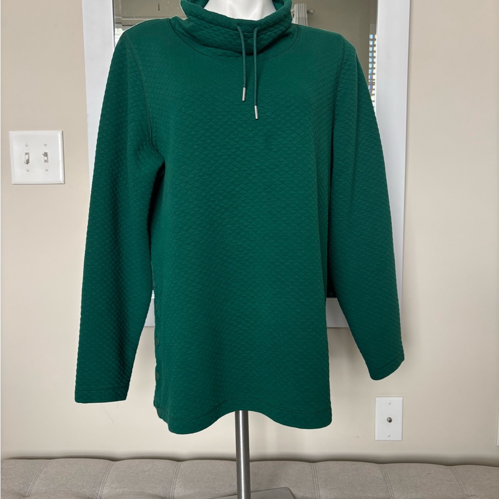 L.L. Bean Teal Knit Top
